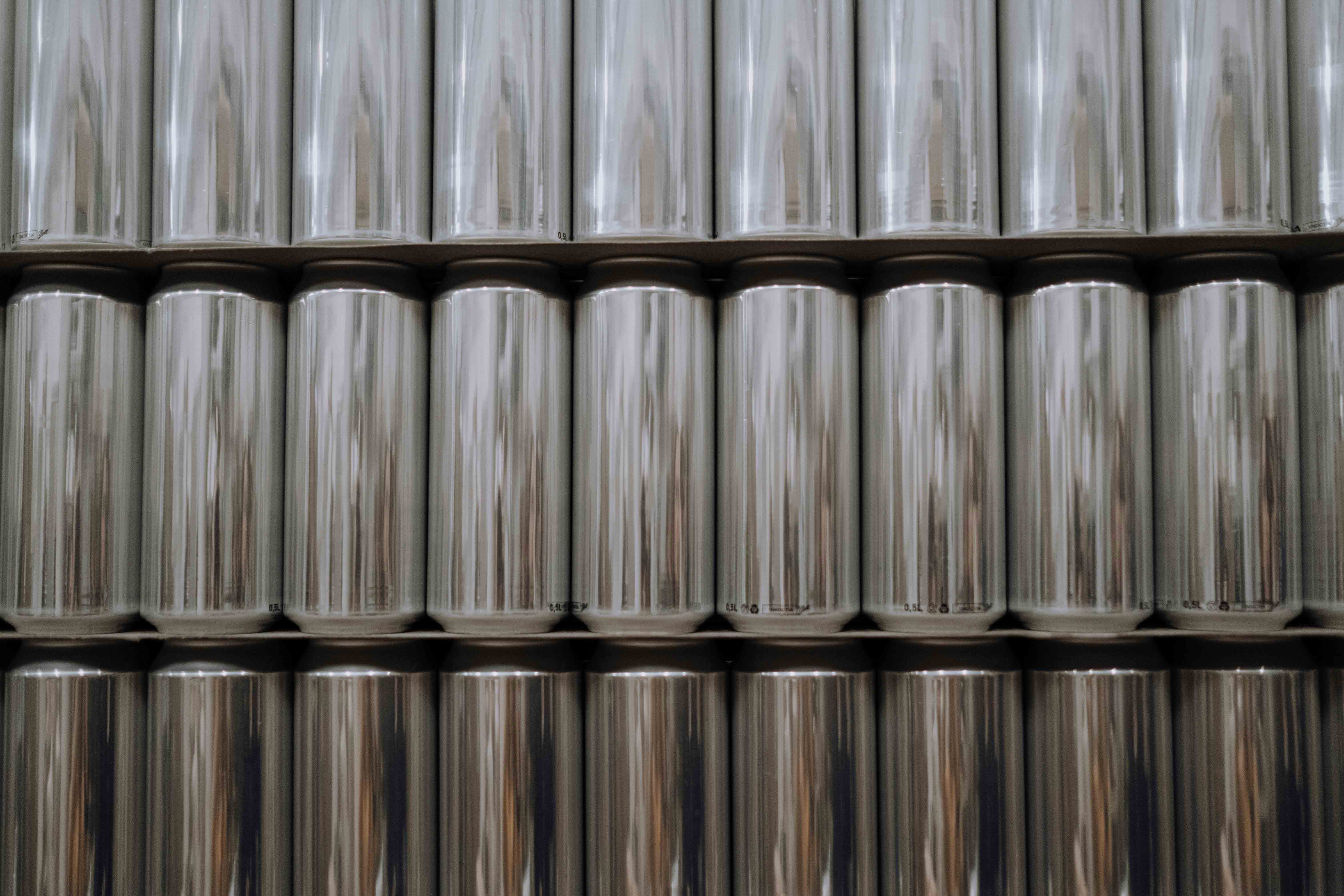 crumpled sheet of aluminum